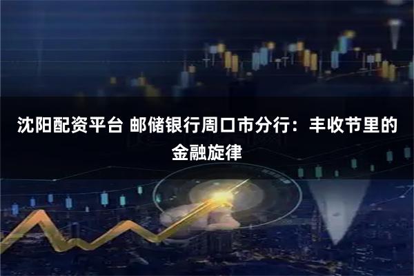 沈阳配资平台 邮储银行周口市分行：丰收节里的金融旋律